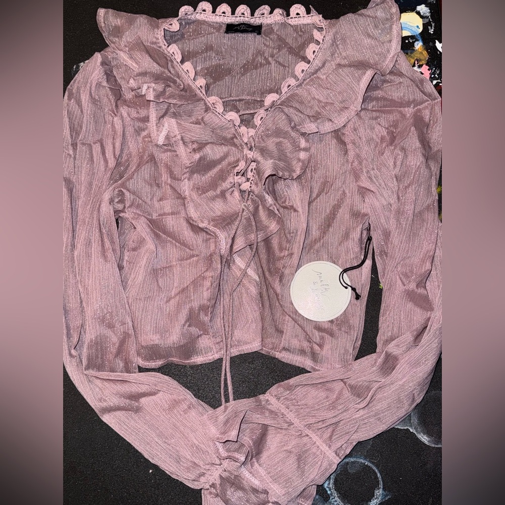 Milk & Honey Sheer Top (large)